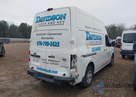 2018 Nissan Nv Cargo Nv2500 Hd Sv V8 from USA, damaged, VIN 1N6AF0LY6JN813493